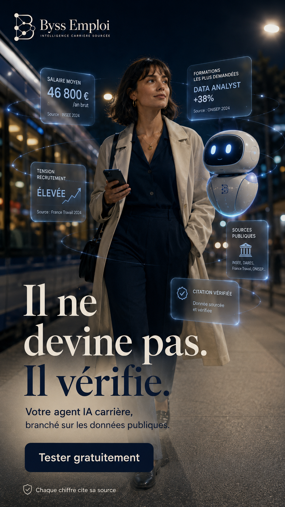 Byss Emploi · Interface